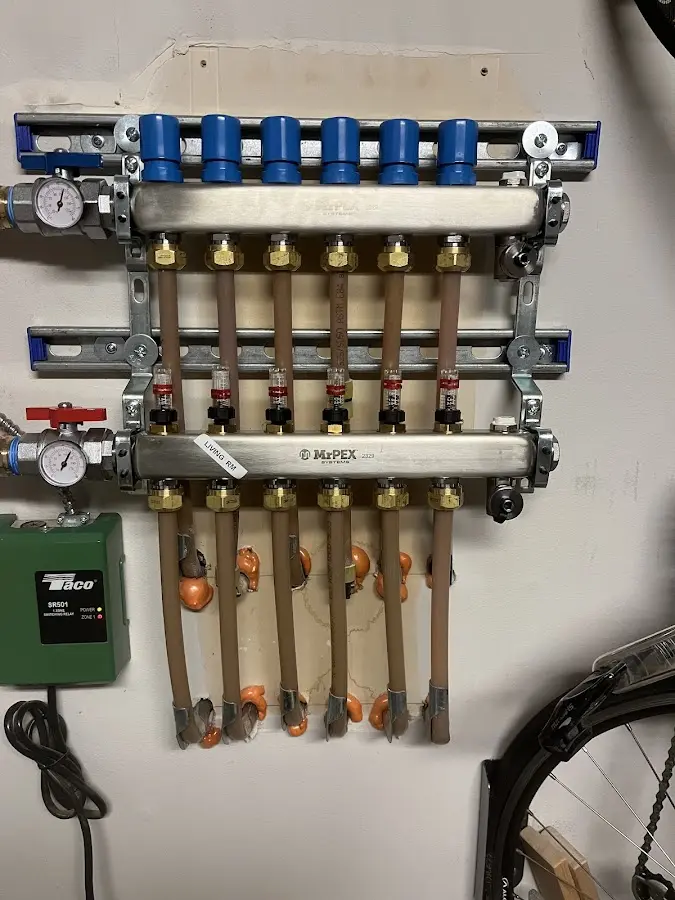 Plumber performing Water Heater Repair at a residential property in East Norriton